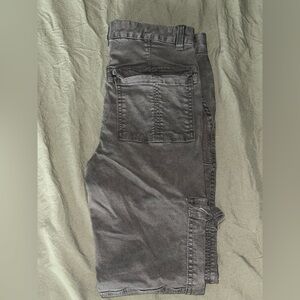 H&M olive green skinny cargo pant